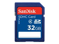 SanDisk Standard - Flash-minneskort - 32 GB - Class 4 - SDHC SDSDB-032G-B35