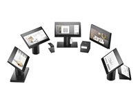 HP Engage One - Kunddisplay - 10.1" - pekskärm - 1280 x 800 @ 60 Hz - IPS - 500 cd/m² - 800:1 - 25 ms - USB-C - svart ram och gångjärn - för Engage One 1XD81AA#AC3