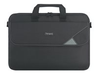 Targus Intellect Topload - Notebook-väska - 15.6" - grå, svart TBT239EU