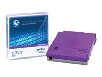 HPE - LTO Ultrium WORM 6 - 2.5 TB / 6.25 TB - skrivbara etiketter - lila - för StorageWorks SAS Rack-Mount Kit C7976BW