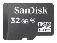 SanDisk - Flash-minneskort - 32 GB - Class 4 - microSDHC - svart SDSDQM-032G-B35