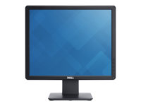 Dell E1715S - LED-skärm - 17" - 1280 x 1024 @ 60 Hz - TN - 250 cd/m² - 1000:1 - 5 ms - VGA, DisplayPort - svart - med 3 års avancerad utbytesservice E1715SE